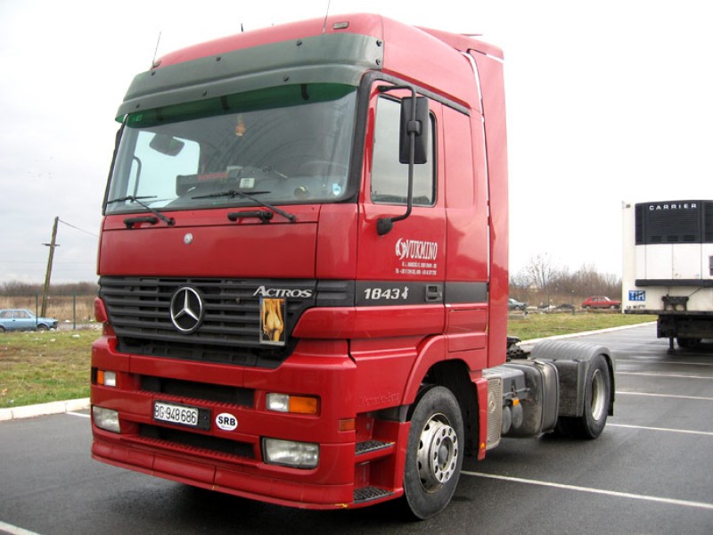 Поступление Mercedes Actros 2002г.